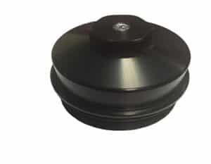 6.4L Billet Fuel Filter Cap Engine Mounted