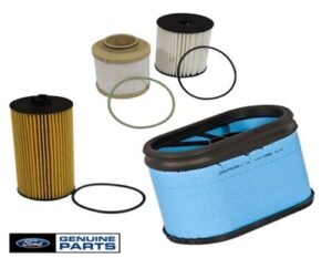 08-10 6.4L OEM Motorcraft Oil, Fuel & Air Filter Kit