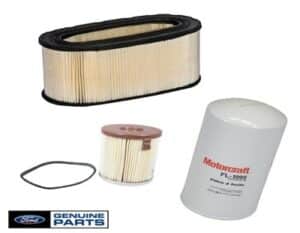 94-97 7.3L OEM Motorcraft Air, Fuel & Oil Filter Kit